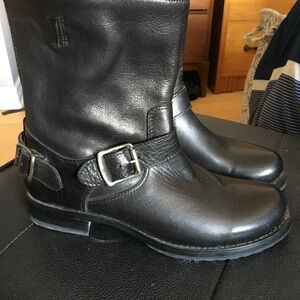 FRYE Black Leather Women’s Boots